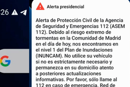 Vinieron las lluvias. Y un ruido