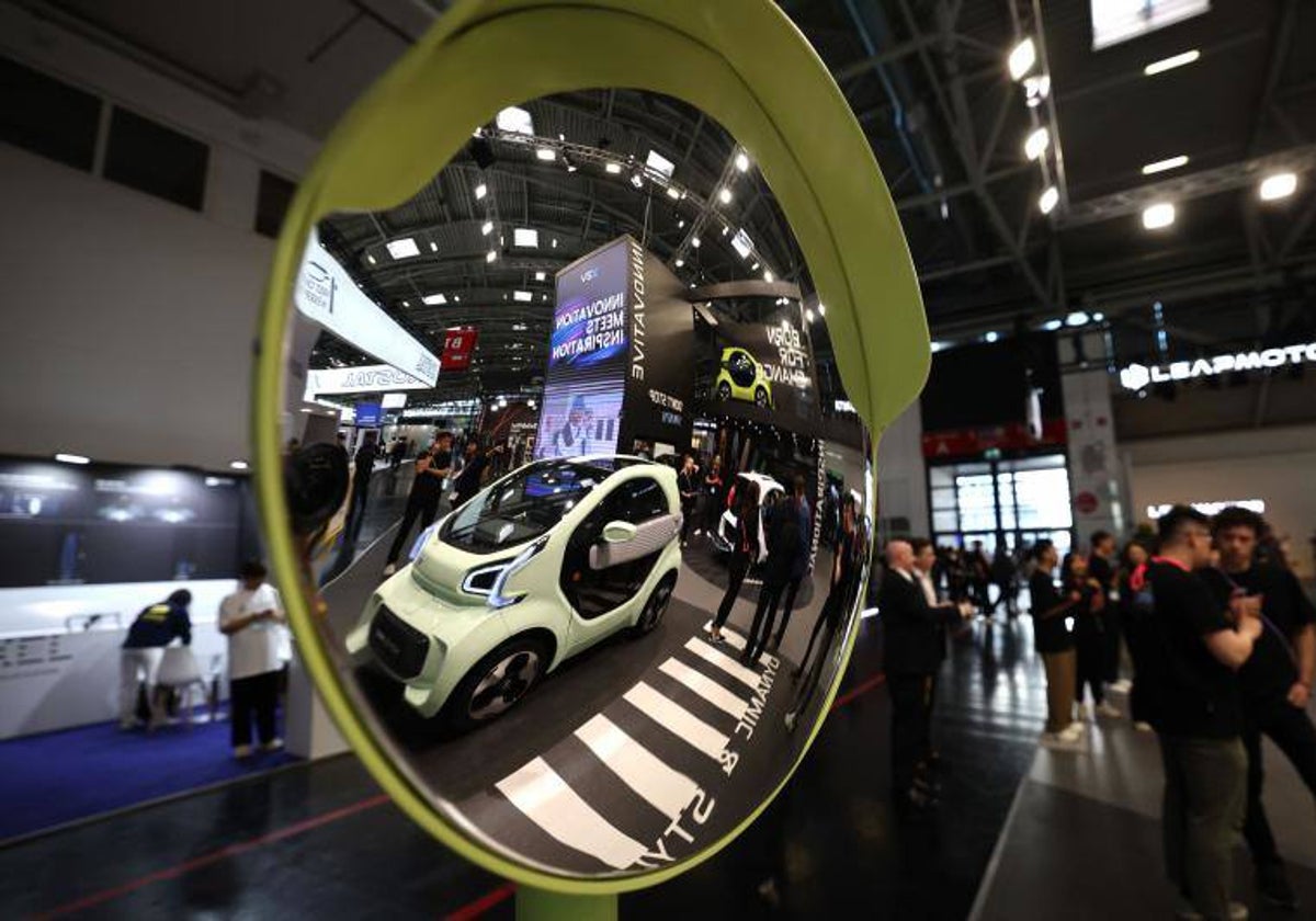 Uno de los modelos presentados en el Salón Internacional del Automóvil de Múnich, IAA Mobility