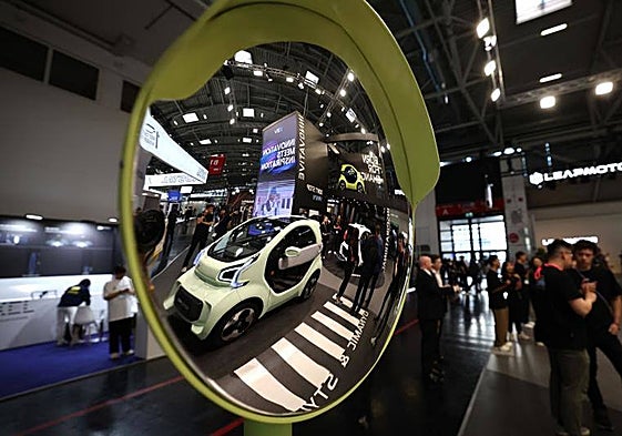 Uno de los modelos presentados en el Salón Internacional del Automóvil de Múnich, IAA Mobility