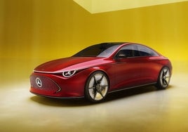 Diseñado sobre la futura Arquitectura Modular de Mercedes-Benz (MMA), la estética exterior muestra unas líneas muy dinámicas