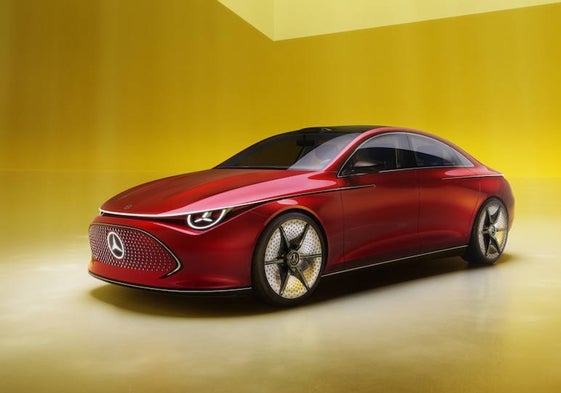 Diseñado sobre la futura Arquitectura Modular de Mercedes-Benz (MMA), la estética exterior muestra unas líneas muy dinámicas