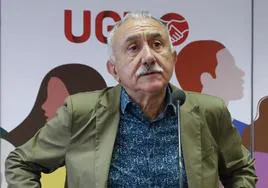 El secretario general de UGT, Pepe Álvarez.