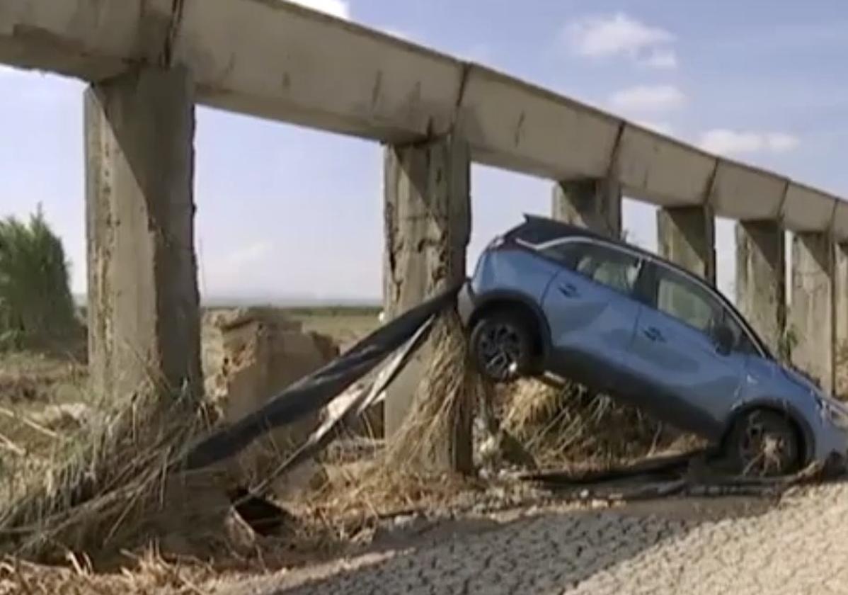 La mujer arrastrada por la corriente durante la DANA: «Pensé que me moría»