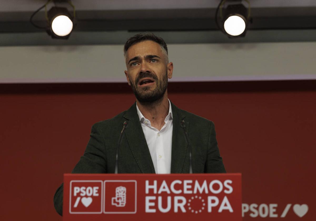 El exportavoz de la Comisión Ejecutiva Federal del PSOE, Felipe Sicilia.