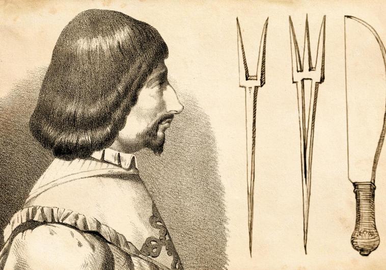 'Arte cisoria' o el oficio de trinchar y del uso del tenedor