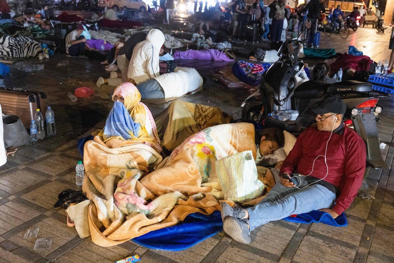 Las imágenes del seísmo que ha asolado Marrakech