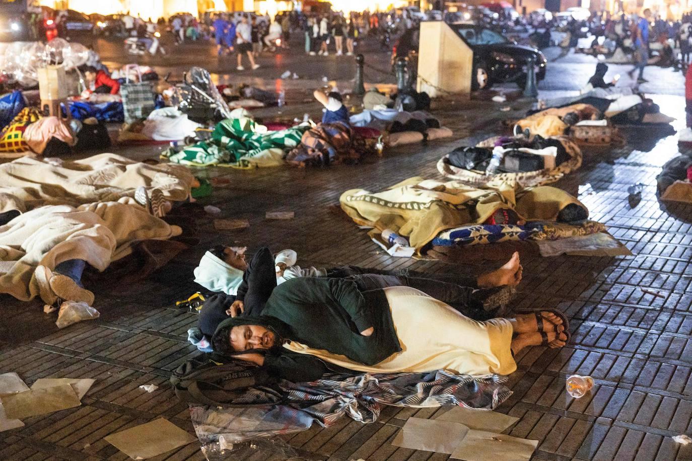 Las imágenes del seísmo que ha asolado Marrakech