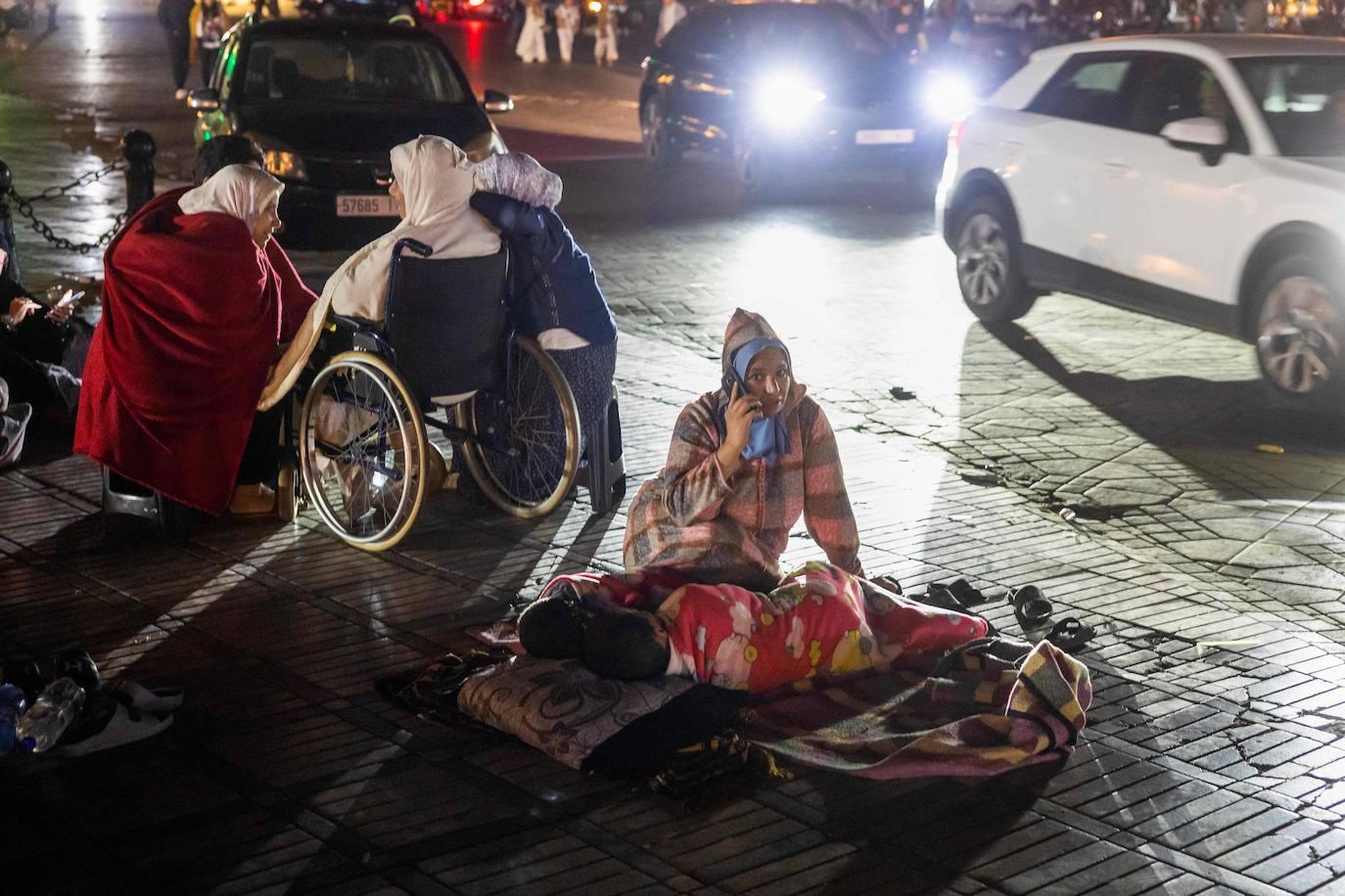 Las imágenes del seísmo que ha asolado Marrakech
