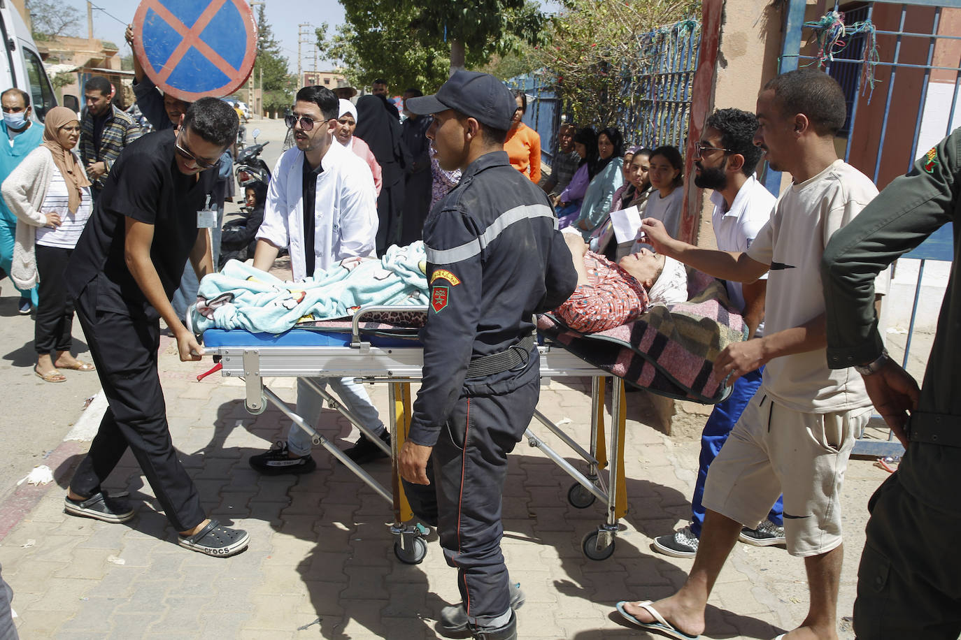 Las imágenes del seísmo que ha asolado Marrakech