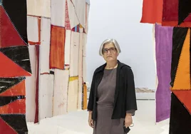 Teresa Lanceta, flamante ganadora del Premio Nacional de Artes Plásticas.