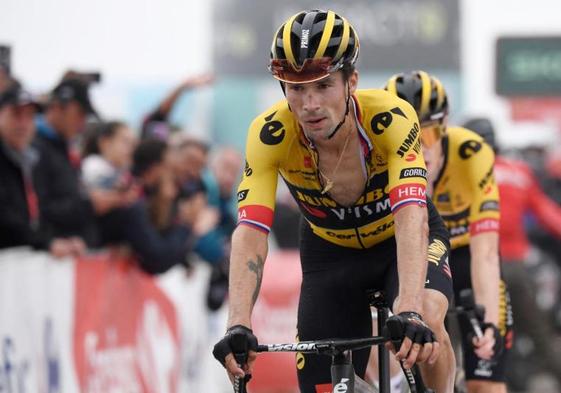 Roglic gana en el Angliru y Vingegaard estrecha el cerco sobre Kuss