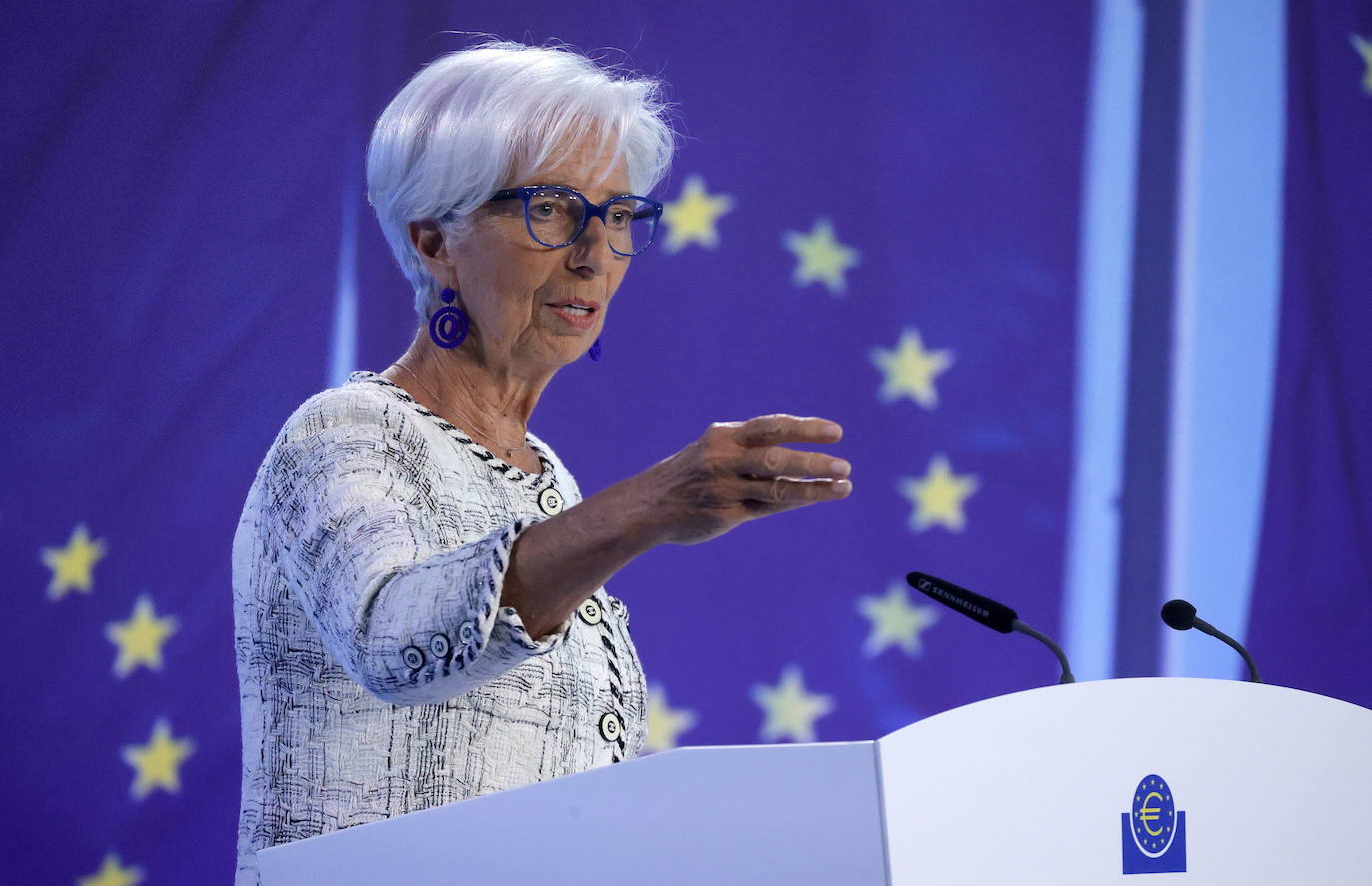 La presidenta del BCE, Christine Lagarde.