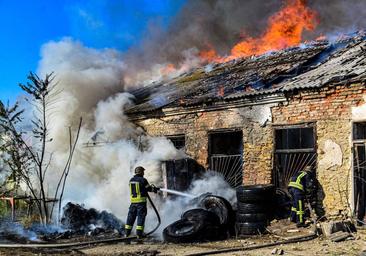 Ocho muertos en un ataque con misil contra la localidad ucraniana de Kupiansk