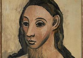 'Busto de mujer joven', obra de Picasso de 1906.