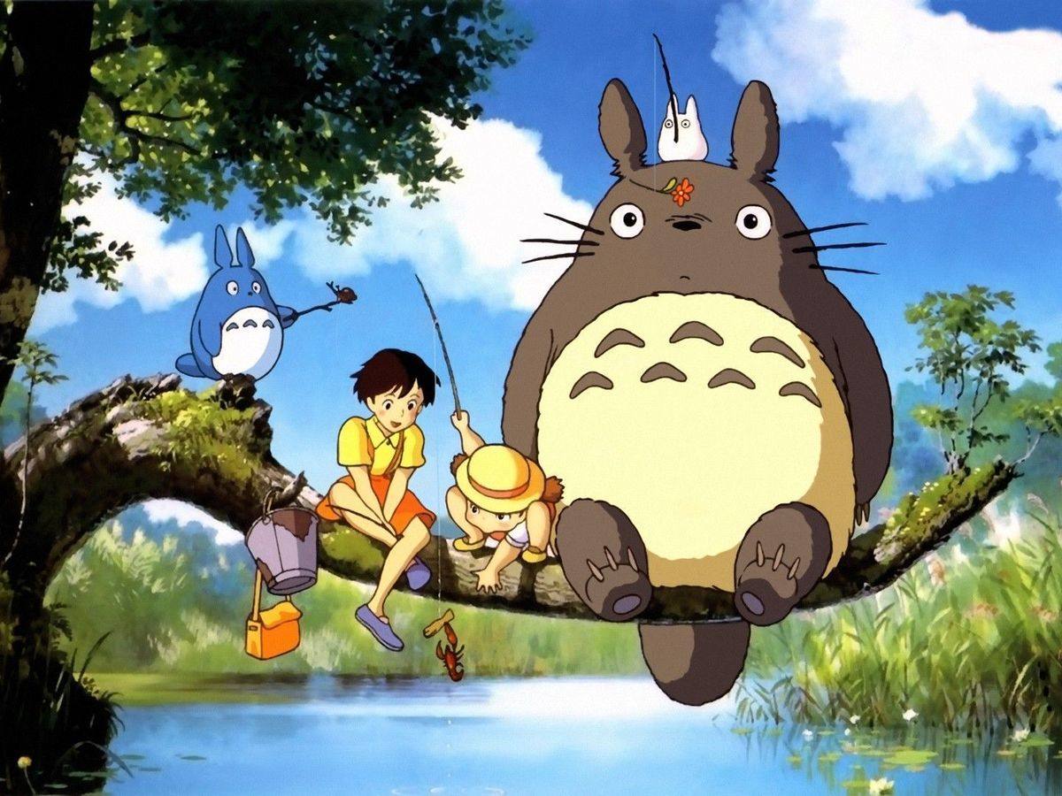 Los personajes de 'Mi vecino Totoro'.