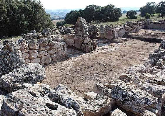 Imagen de una parte del poblado.