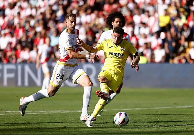 Reparto de puntos entre el Rayo y un Villarreal que no despega