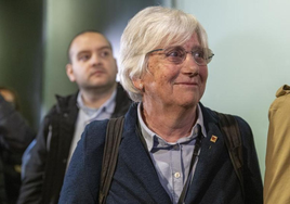 La exconsejera catalana y eurodiputada de Junts Clara Ponsatí.