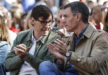 El PSOE pone pie en pared ante el pacto de Junts y ERC para imponer el referéndum