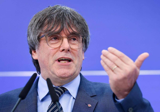 El expresidente de la Generalitat Carles Puigdemont