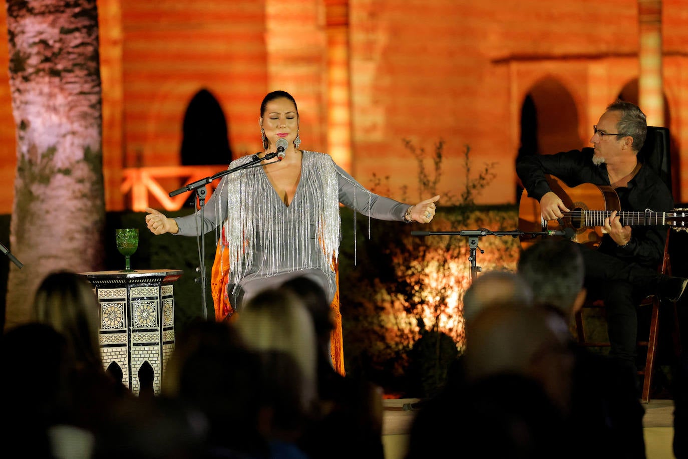 Un momento del espectáculo flamenco, con Marina Heredia como protagonista.