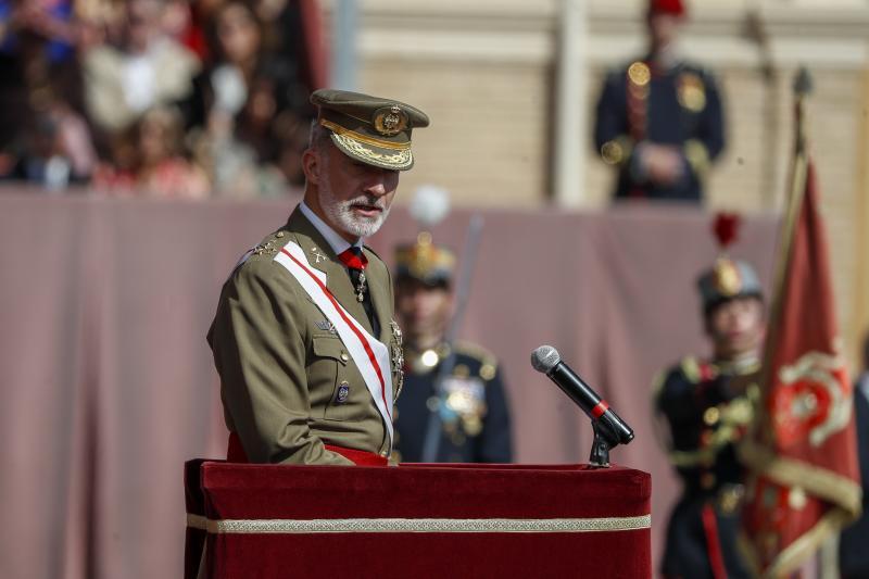 El Rey protagonizó el último discurso del acto.