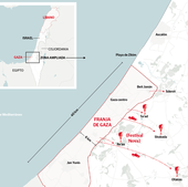 En mapas: así destruyó Hamás el mito de un estado israelí que se creía invencible