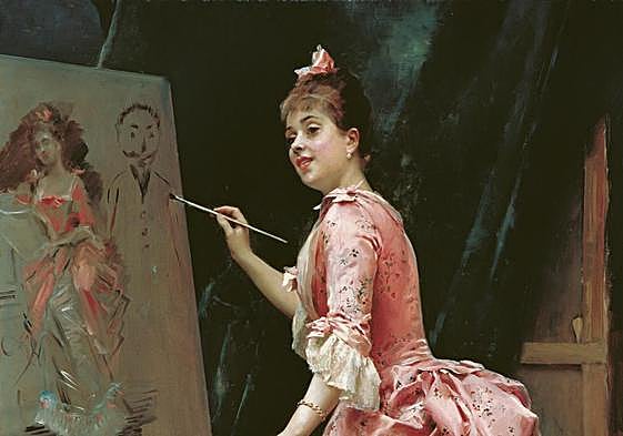 Cuadro del pintor Raimundo Madrazo