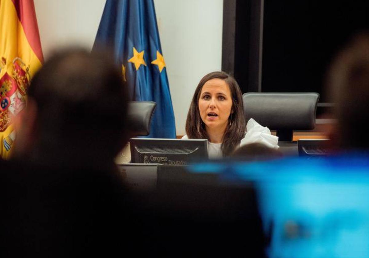 Ione Belarra participa en las jornadas Study Days en el Congreso de los Diputados.