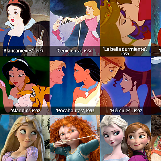 De la dama desvalida a la heroína empoderada: así han evolucionado las 'Princesas Disney'