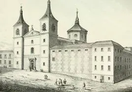 Convento del Espíritu Santo en el tercer tomo de 'Historia de la Villa y Corte de Madrid'(1842).