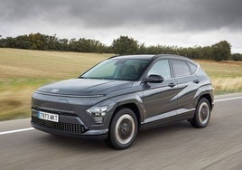 El Hyundai Kona eléctrico.