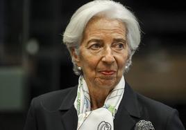 La presidenta del Banco Central Europeo, Christine Lagarde.