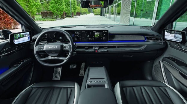 Interior del Kia EV9.