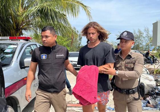Daniel Sancho, detenido