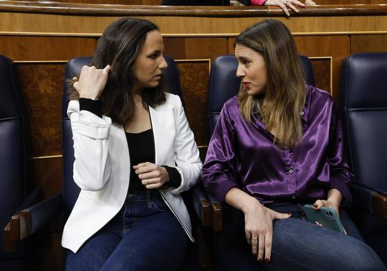 Belarra, Montero y Garzón no acudirán a la jura de la princesa Leonor