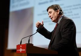 Luis García Montero, director del Instituto Cervantes, presenta el Anuario 2023 «El español en el mundo».