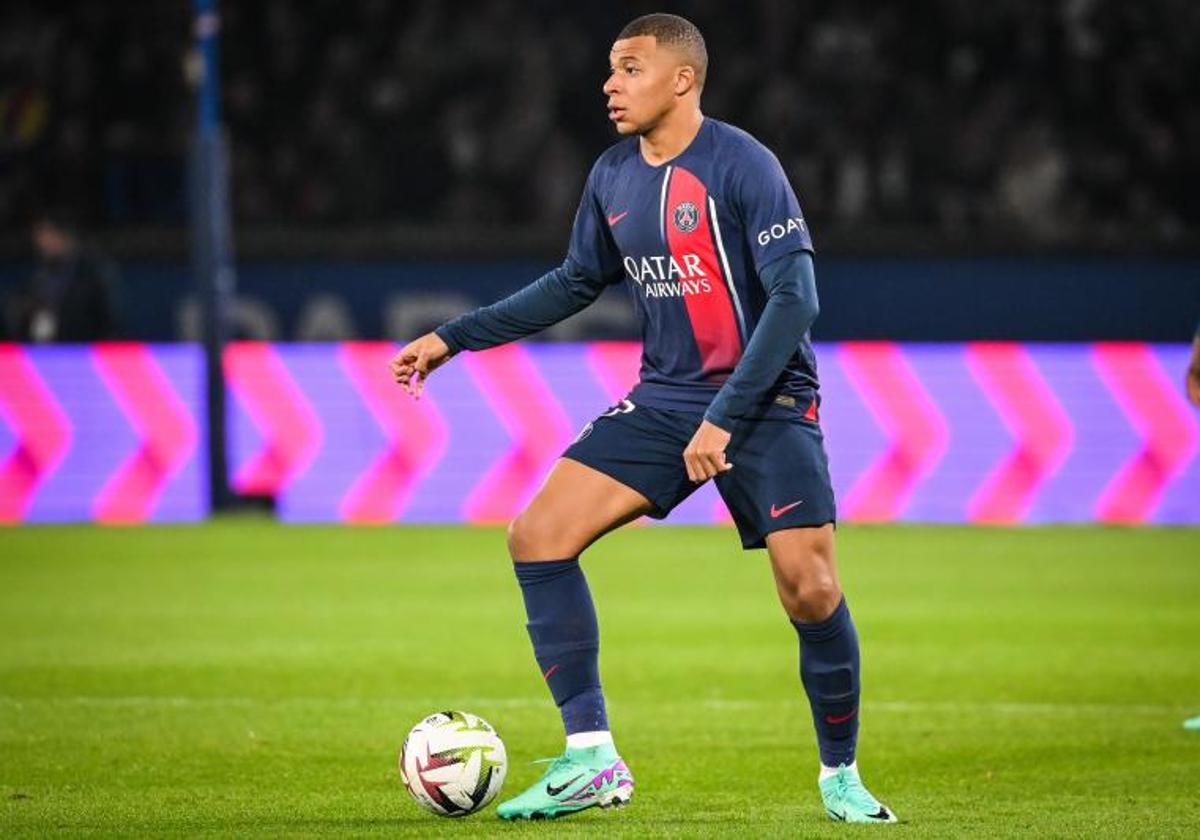 Kylian Mbappé, durante el partido del viernes entre el PSG y el Montpellier de la Ligue 1.