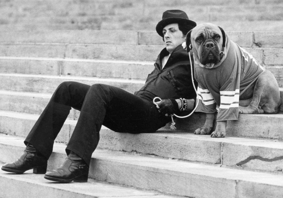 Sylvester Stallone en una imagen de 'Rocky', la película que lo convirtió en un icono estadounidense en 1976.