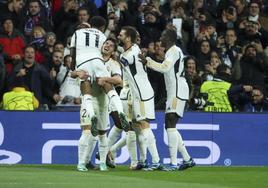 El Real Madrid recupera la pegada y ya está en octavos