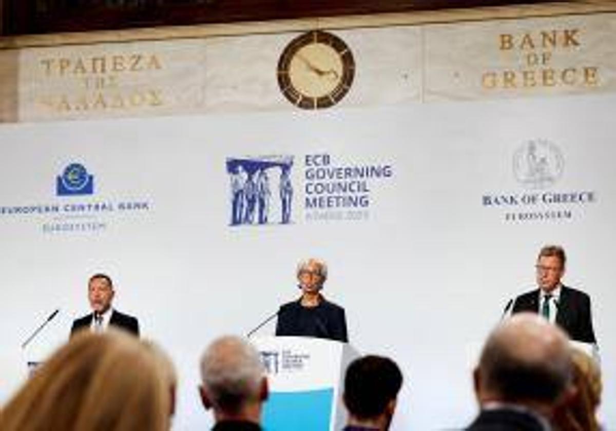 La presidenta del BCE, Christine Lagarde.