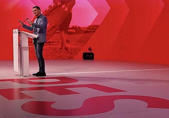 Pedro Sánchez interviene este sábado en el Congreso de los Socialistas Europeos en Málaga.
