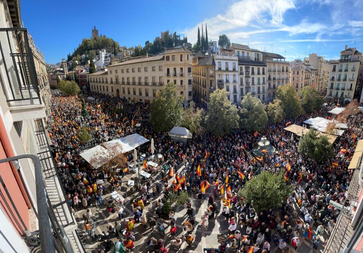 Manifestación en Granada