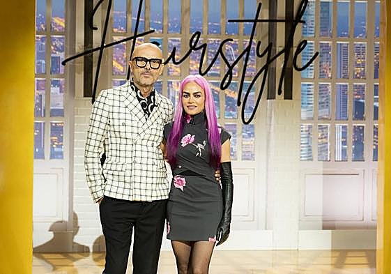 Rossano Ferretti y Beatriz Matallana, en una imagen del concurso.