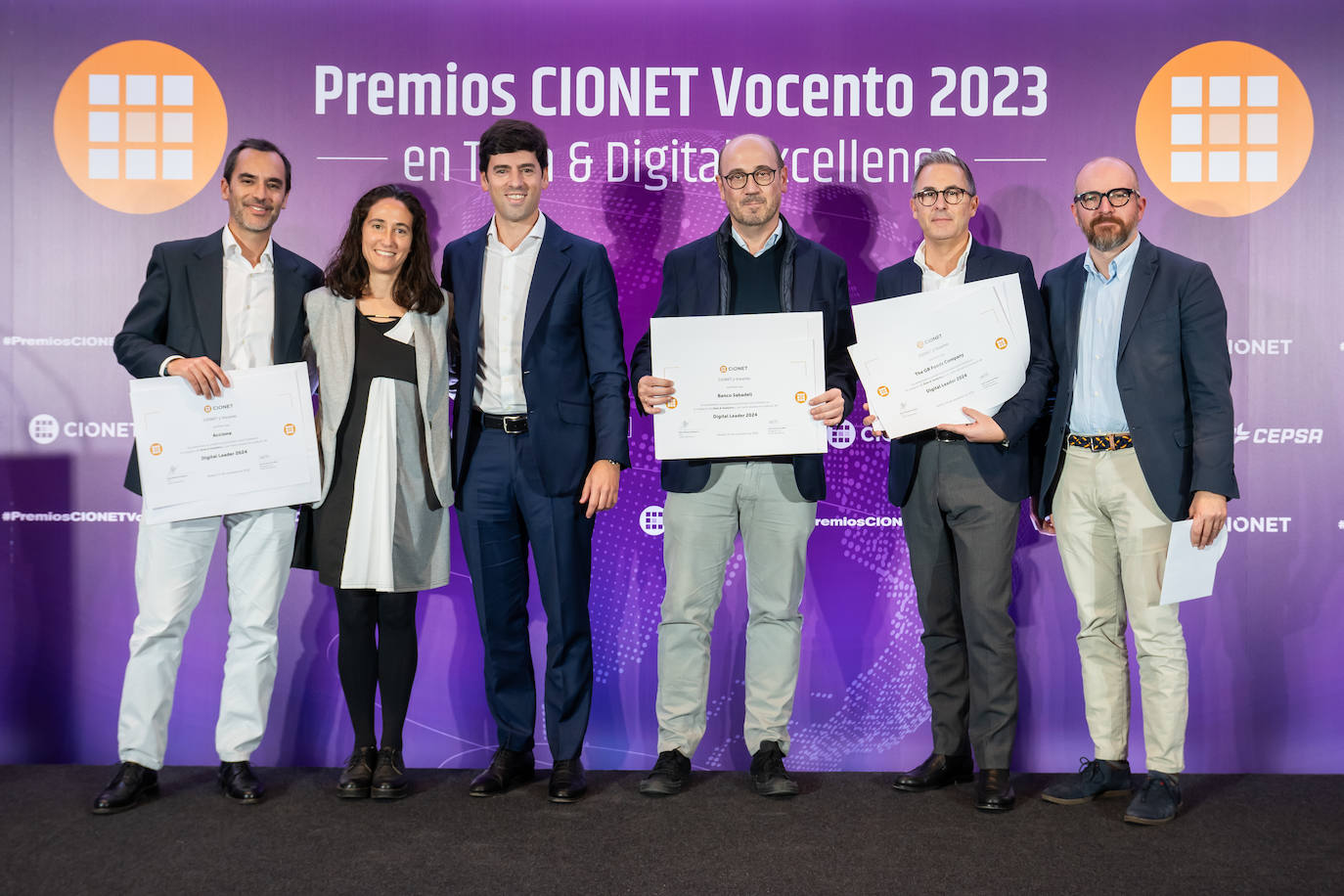 Finalistas y premiados en los Premios CIONET Vocento