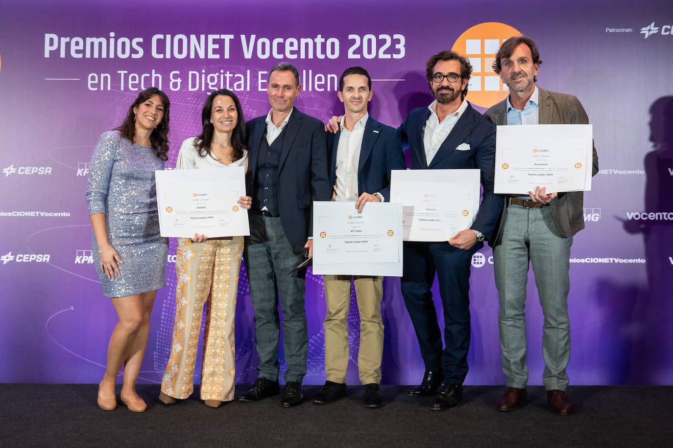 Finalistas y premiados en los Premios CIONET Vocento