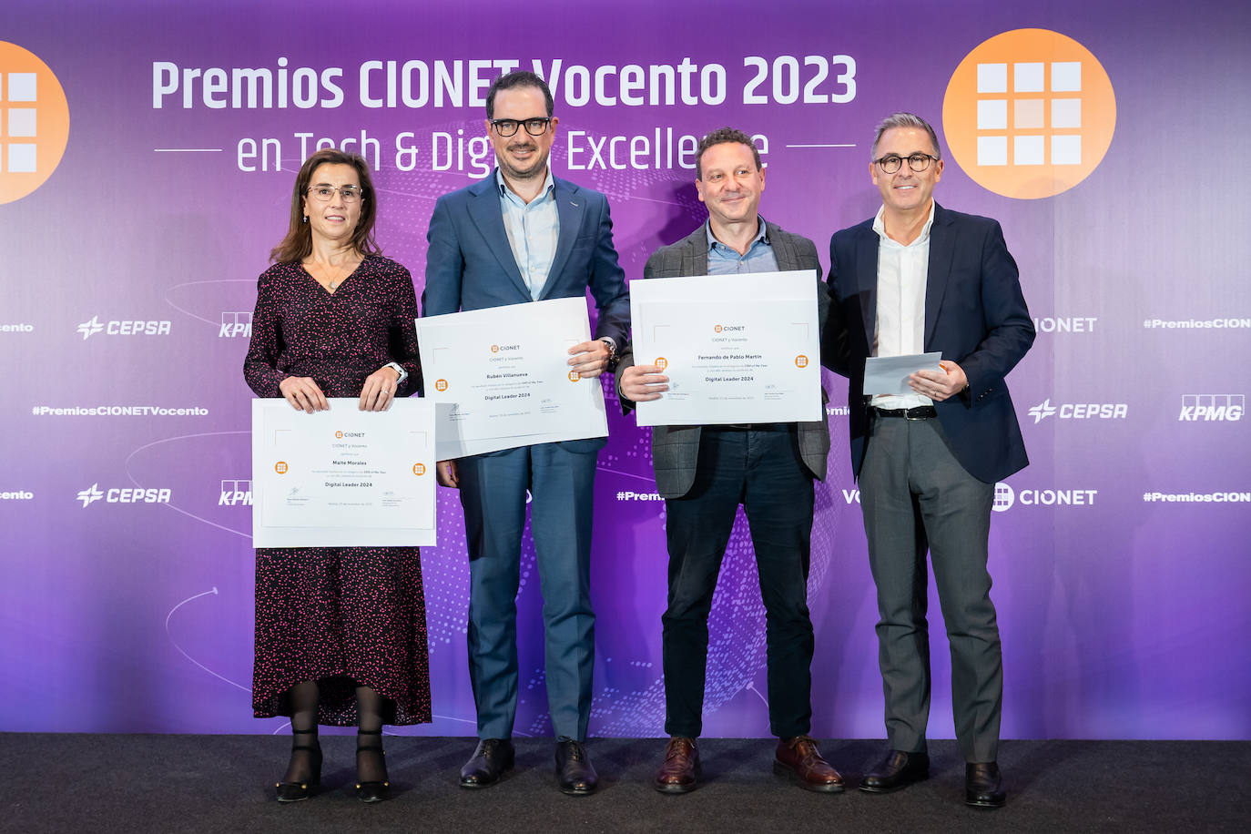 Finalistas y premiados en los Premios CIONET Vocento