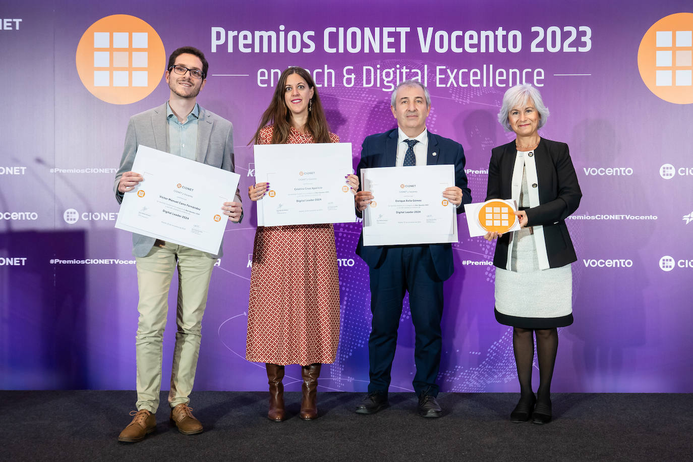 Finalistas y premiados en los Premios CIONET Vocento