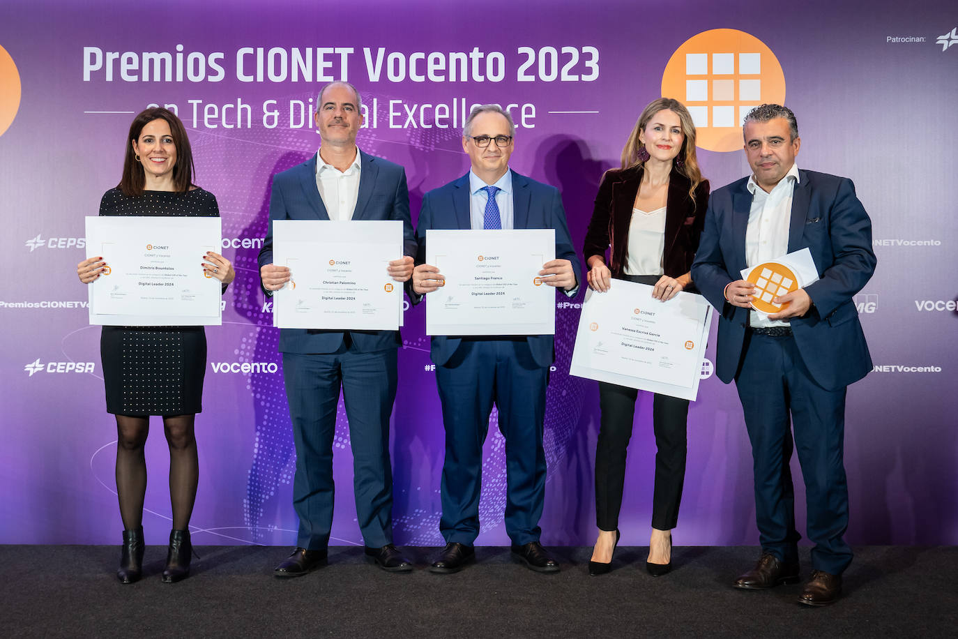 Finalistas y premiados en los Premios CIONET Vocento