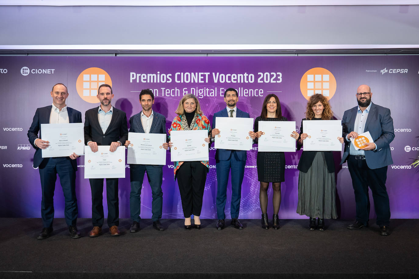 Finalistas y premiados en los Premios CIONET Vocento